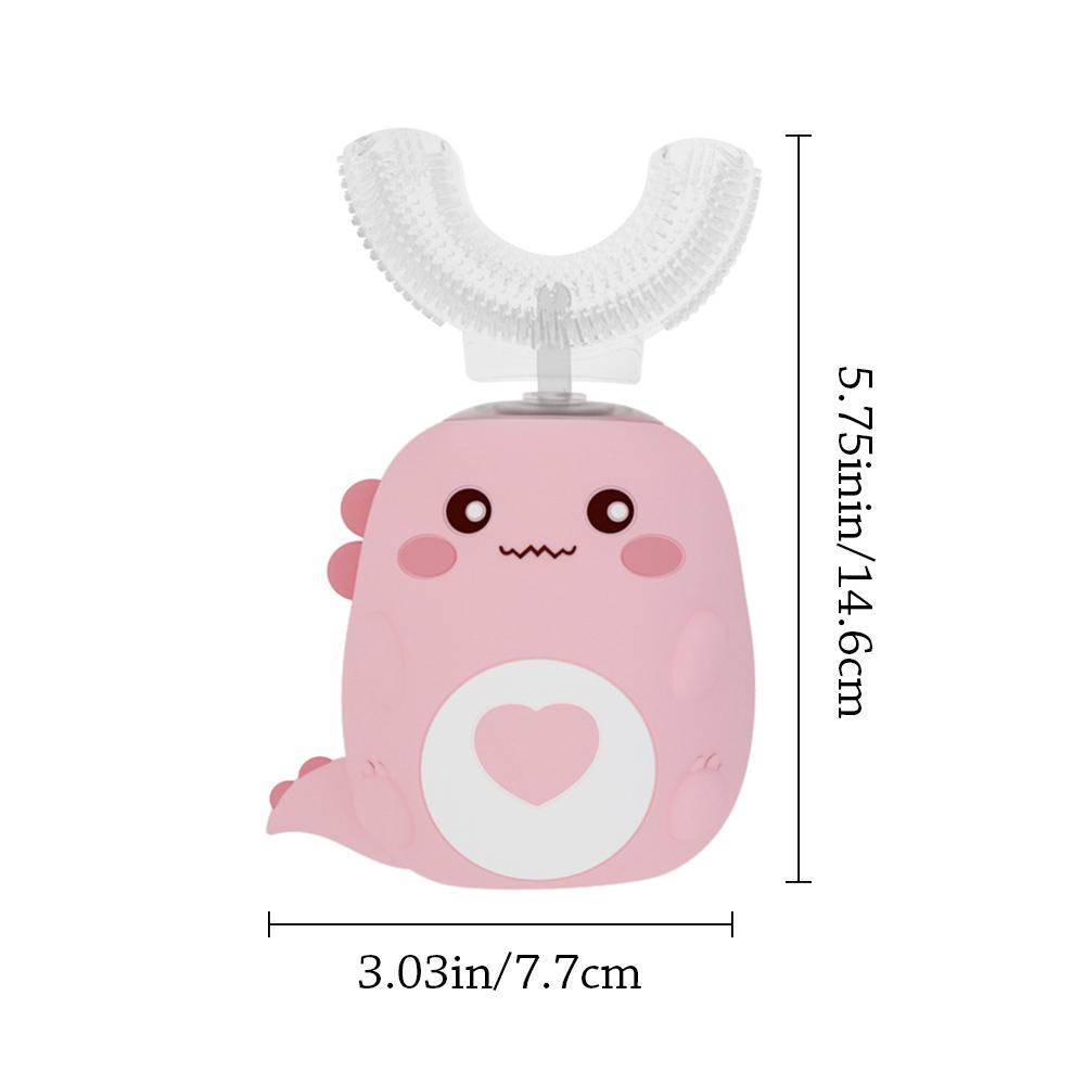 2-6 Years U-shaped Sonic Cleaning Toothbrush Baby Toothbrush  Toothbrushing Tools