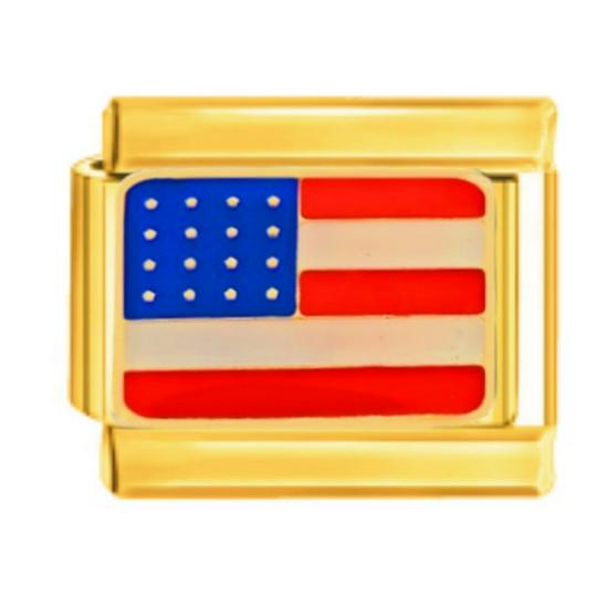 Gold Cartoon Character Titanium Steel Elastic Bracelet