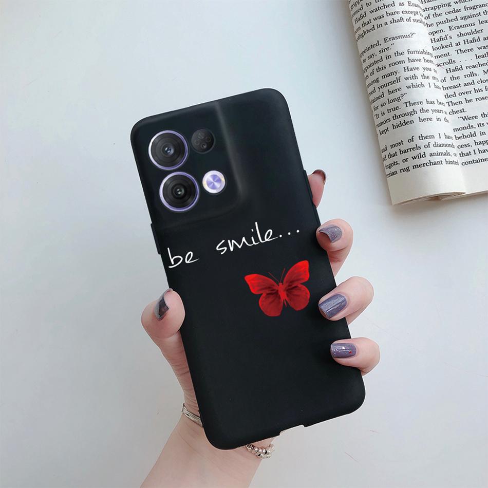 For Oppo Reno 8 Case OPPO Reno 8 Pro Plus Reno8 4G 5G Cover Cute Cactus Cartoon Phone Case Protection Shockproof Soft Back Cover