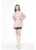 Maslan Solid Color Fashion Doll Collar Coat