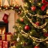 PET Electroplated Christmas Bead Garland