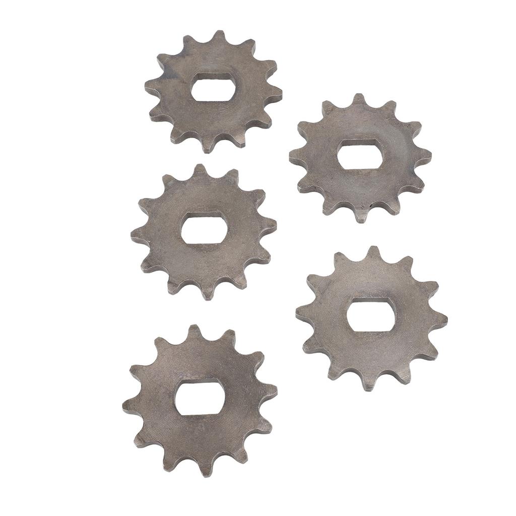 5 stk 420 Motor Tannhjul Stål 12x17mm Indre Diameter Motor Kjedehjul for MY1020 Høyhastighetsmotor