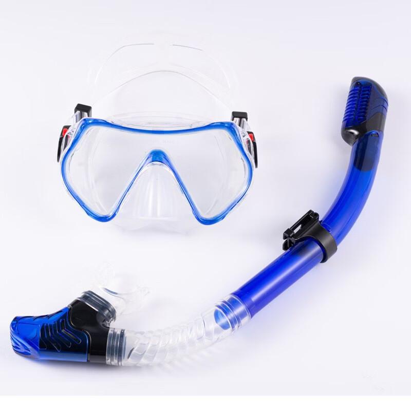 PULIAN Adult Dry Snorkel Mask Set