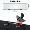SINGARO Interior Rearview Mirrors, Universal Panoramic Car Rear View Mirror Accessories, Wide Angle Reduce Blind Spot Effectively For Car, Jeep,