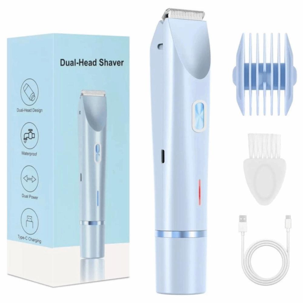 Dual-Head Bikini Trimmer Wet Dry Use Pubic Hair Shaver New Electric Trimmer  Summer Use