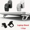 Foldable Ergonomic Laptop Stand – Invisible Portable Holder for 10-18" Notebooks, Tablets & Keyboards, ABS Material