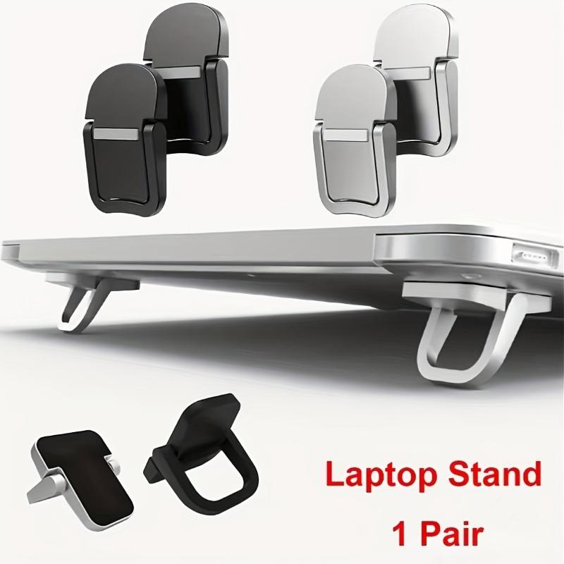 Foldable Ergonomic Laptop Stand – Invisible Portable Holder for 10-18" Notebooks, Tablets & Keyboards, ABS Material