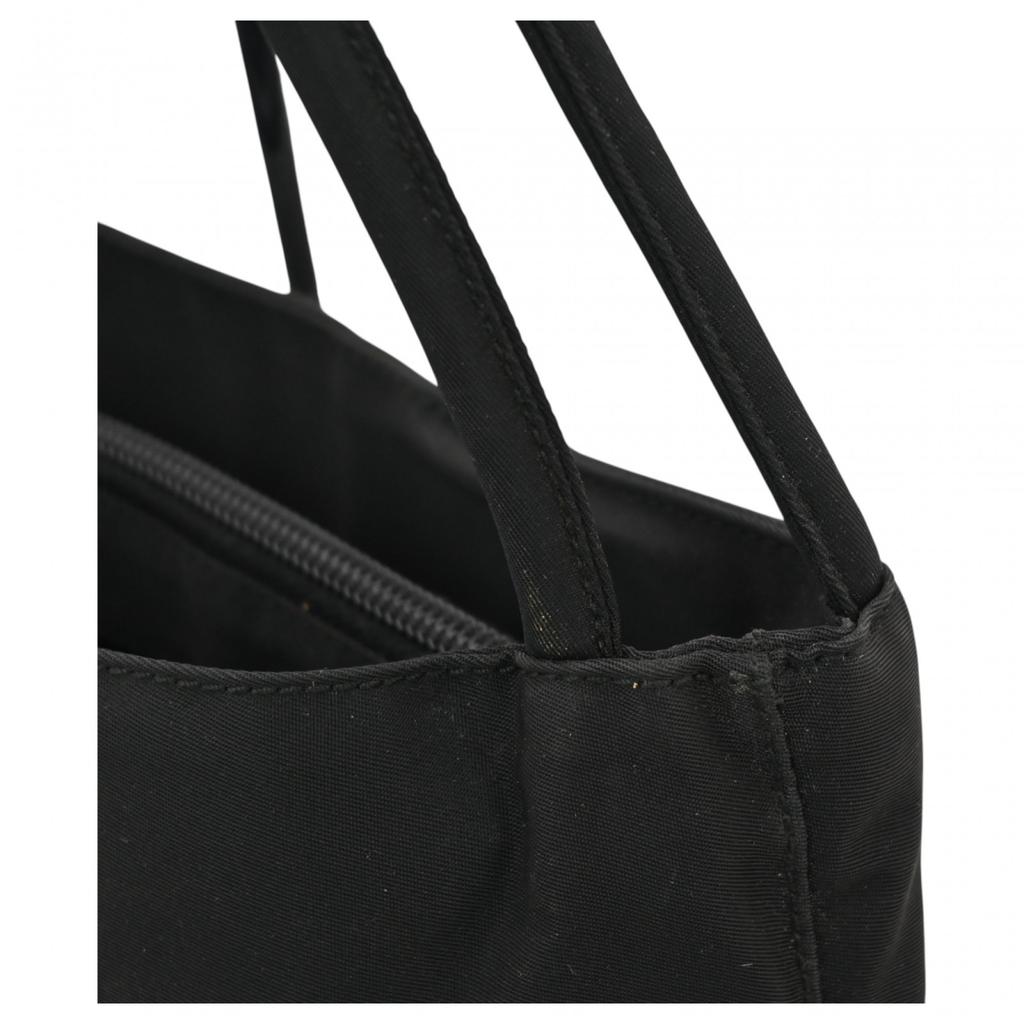 Auth PRADA Tessuto Nylon Shoulder Bag Black pr1112ss