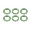 OEM A0139979045 6Pcs Fuel Injector O-Ring Seal Gasket for Mercedes-Benz W204 W221 M272 M273 M275 C350 S600 CL600 0139979045