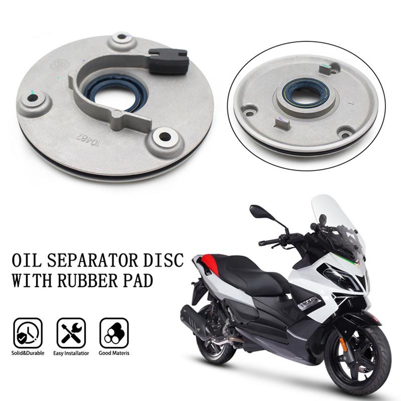 A28G-Motorcycle Oil Separator Disc Timing Sprocket Cover Crankshaft Oil Seal Disc Foraprilia Srmax250 350 BYQ150T-5F