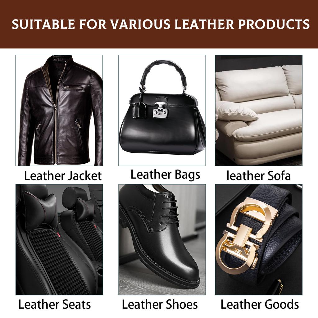 Leather Care Cream Restorer for Furniture Sofa Color Reviver Shoe Conditioner Car Seat Repair Polishing Leather Restorant