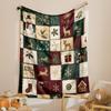 Cozy Throw Blanket Warm Soft Bedspread Modern Fluid Art Pattern Print Couch Bed Artistic Living Room Decor
