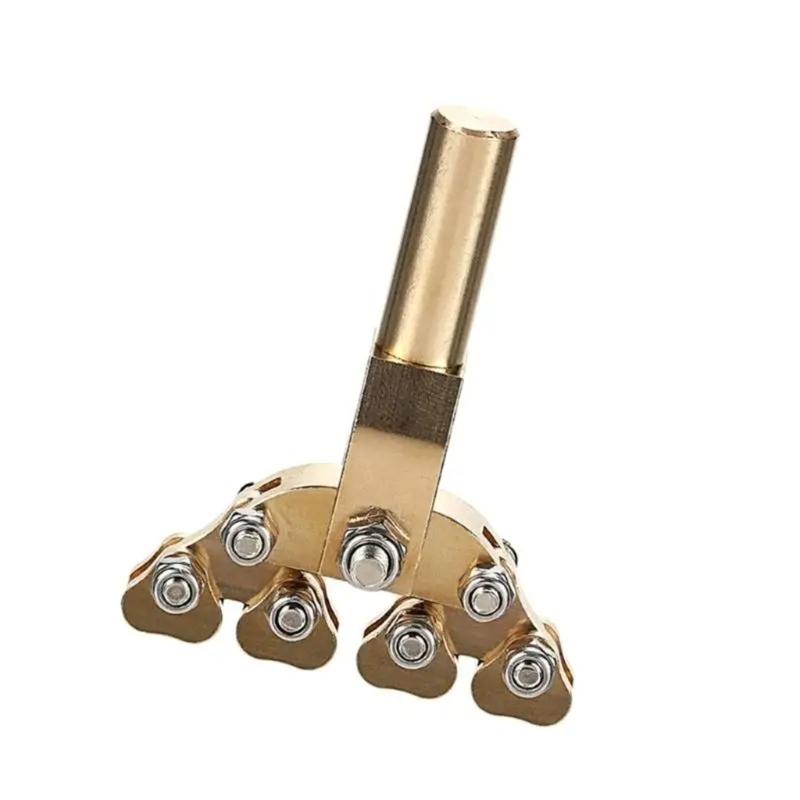 Professional Guitar Fret Repair Tool Brass Texture Guitar Maintenance Tool Suitable for Woodworking Equipment Use