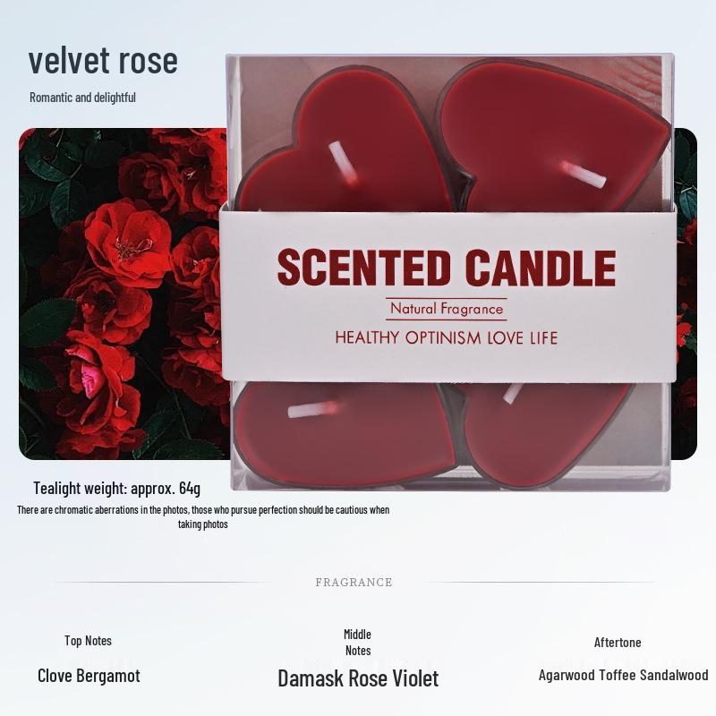Handmade Mini Aromatic Tea Light Candles: Colorful, Romantic Birthday Gift
