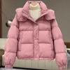 Cotton Coat Cotton Jacket for Women  Small New Autumn  Winter Short Loose Hooded Cotton Jacket