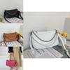 2023 Summer New Fashion Simple Shoulder Bag Street Trendy Retro Handbag Casual Commuter Armpit Bag