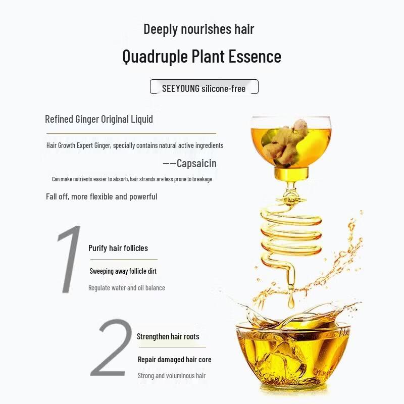 Seeyoung Ginger Root Strengthening & Anti-Breakage Shampoo