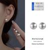 2024 Min Yue S925 Sterling Silver Pearl Stud Earrings for Women: Elegant and Simple High-End Jewelry
