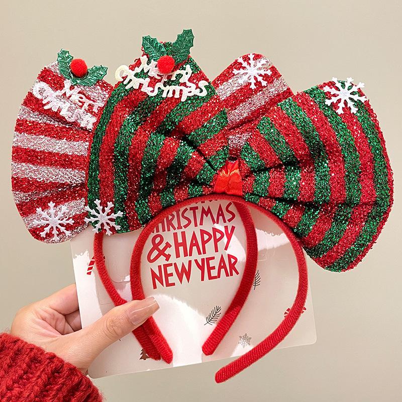 Mori Style Reindeer Antler Headband: Cute Christmas Hair Clip for Women & Kids