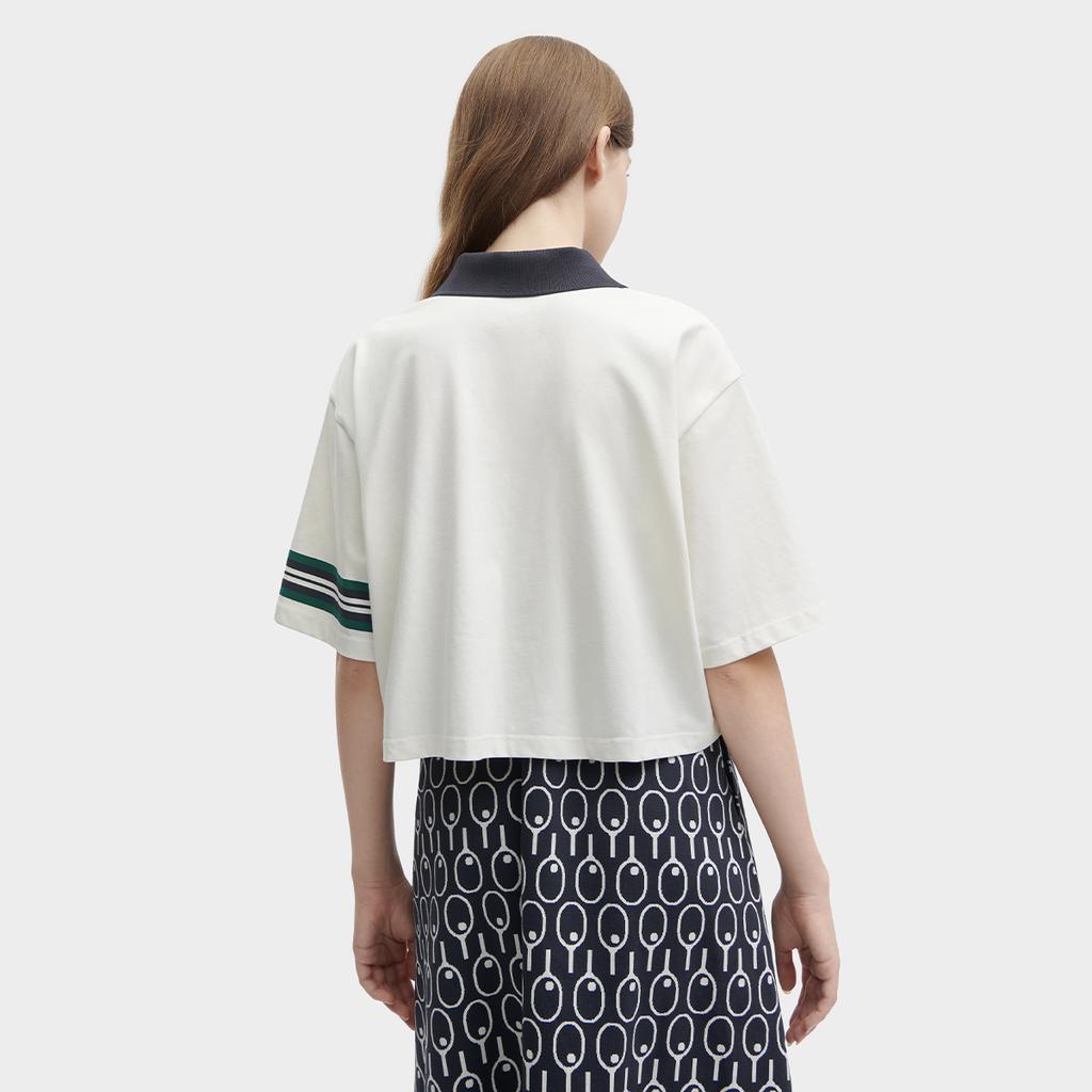 New FILA T Shirt Women's Porcelain White F11W349101F-IV