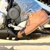Motorcycle Gear Shifter Anti-Scratch Leather Toe Protector Boot Cover
