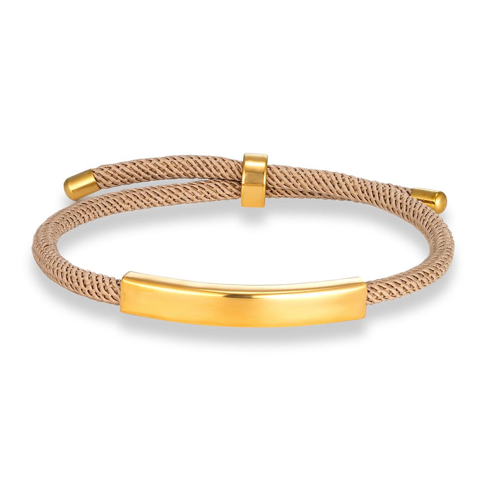 Punk SOS Custom logo Engrave Text Rope Bracelet customize Stainless Steel Bracelets For Women Men ID Bracelet