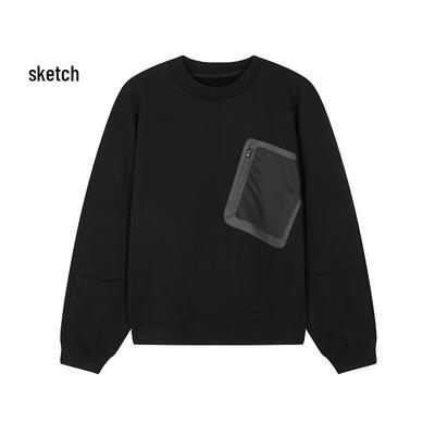 JNBY Men's 2024 Winter Casual Pullover Sweatshirt