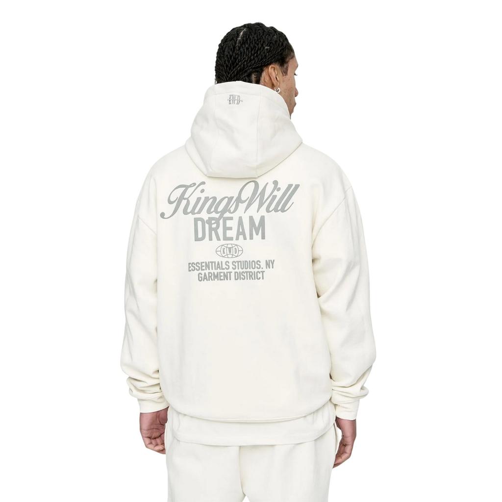 Kings Will Dream Mens Studio Script Back Print Hoodie