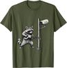 Anti-Flock Raccoon - Anti Surveillance Camera Rebel Meme Unisex T-Shirt