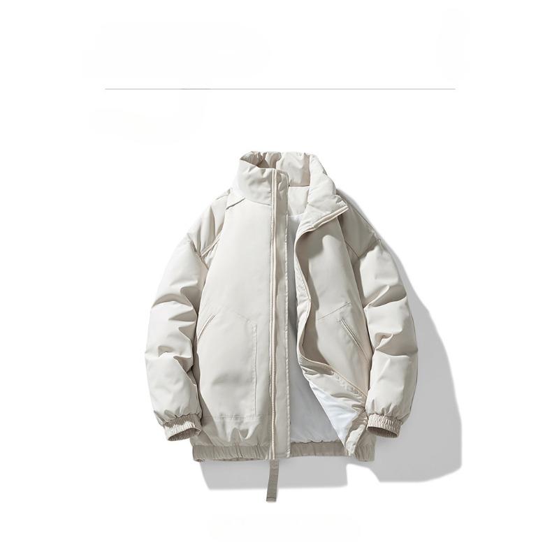 Зимняя новая куртка в стиле ретро в стиле Гонконга с воротником-стойкой — фото 5