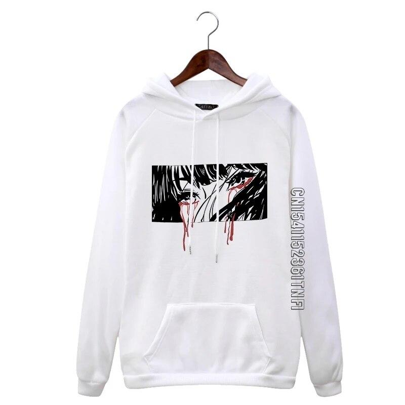 The Empiness I See In My Eyes Streetwear Hip Hop Hoodie Women's Hooded Sweatshirt Oversize Loose Harajuku Women's Hoodie
