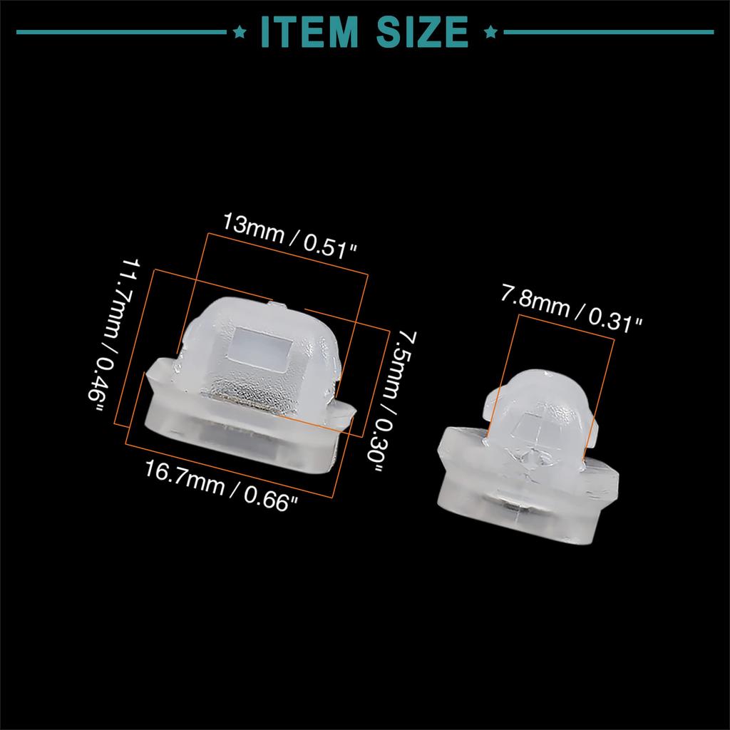 ACROPIX Retainer Clip for BM W E46 E90 E91 E92 320i 323i 325i 328i 330i M3 X5 E53 White 20pcs