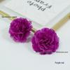 5cm Silk Carnation Marigold Wreath Flower Ball Pendant for Door Frames & DIY Decor