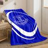 Everton FC Blue Blanket Design print blanket soft and cozy perfect for the living room bed sofa or a nap,gift
