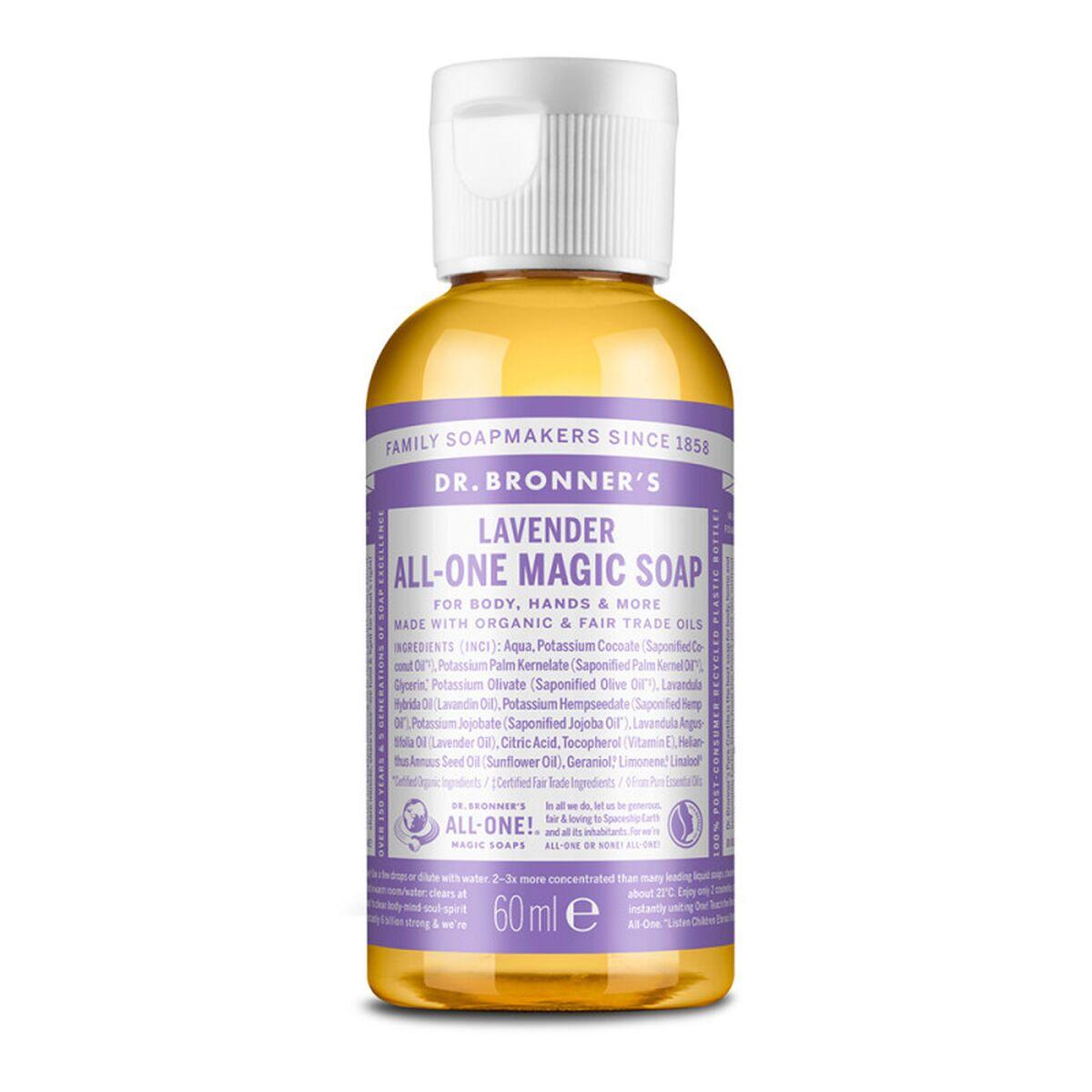 

Dr. Bronner s Liquid Soap 60 ml Lavender