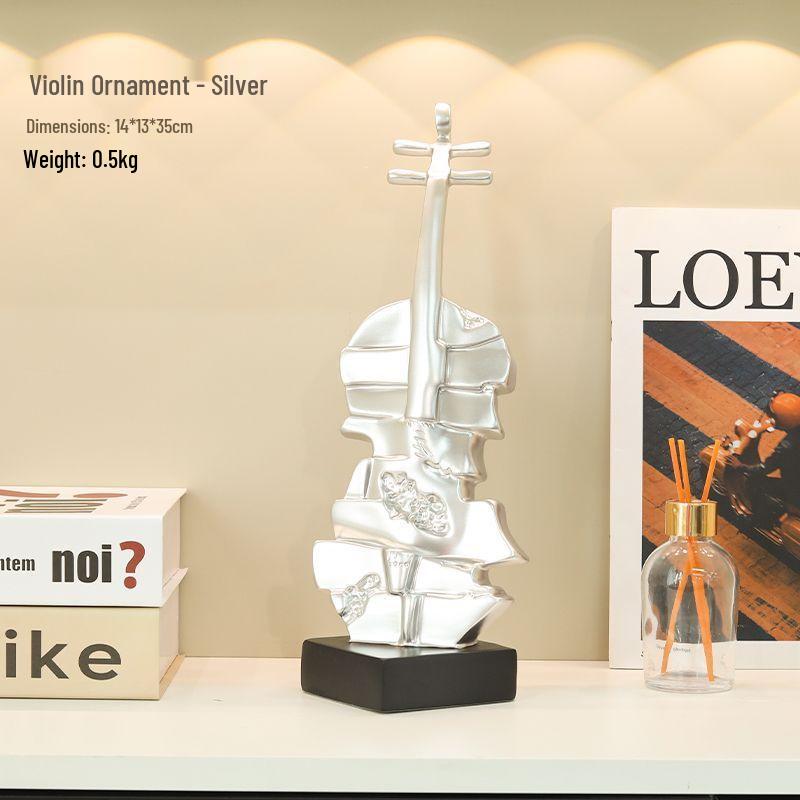 

Italian Style Violin Ornament - Home & Office Decoration for Cabinets and Desktops