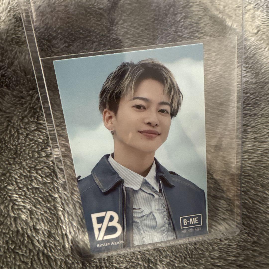 

[USED] BE:FIRST S Prize RYOKI solo photo card