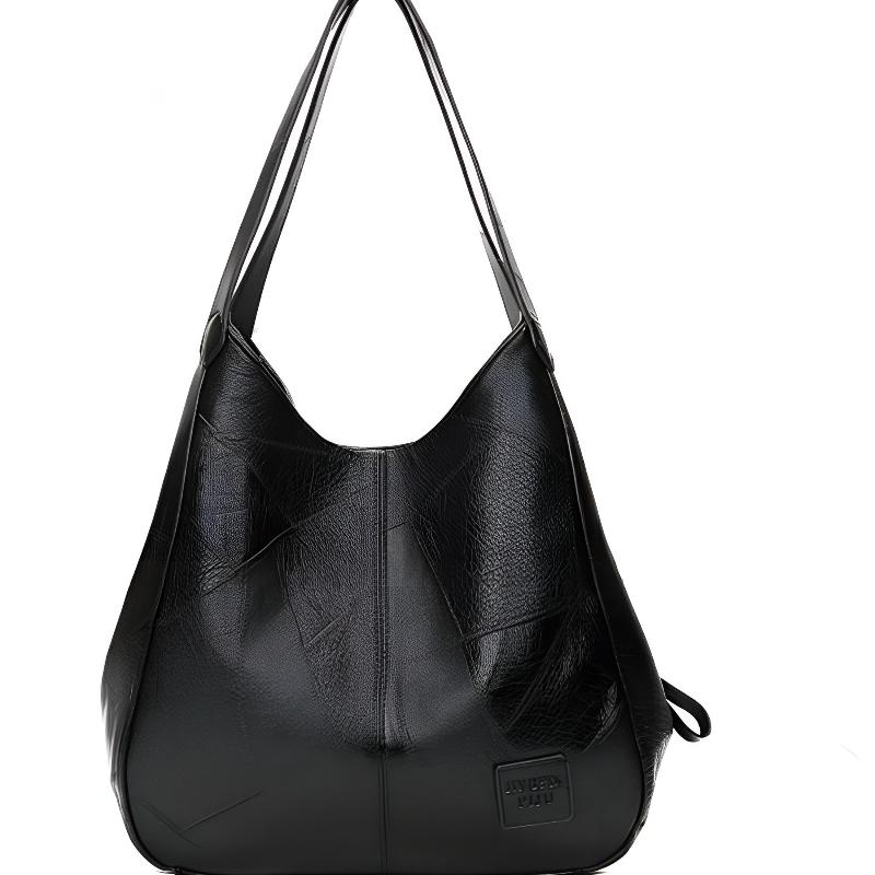 Borsa a Spalla Tote in Morbida Pelle Retrò Donna Euro-Americana CLE