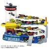 TAKARA TOMY "Tomica Double Action Tomica Building" Miniature Car Toy for Boys 3 Years and Up, Meets Toy Safety Standards, ST Mark Certified