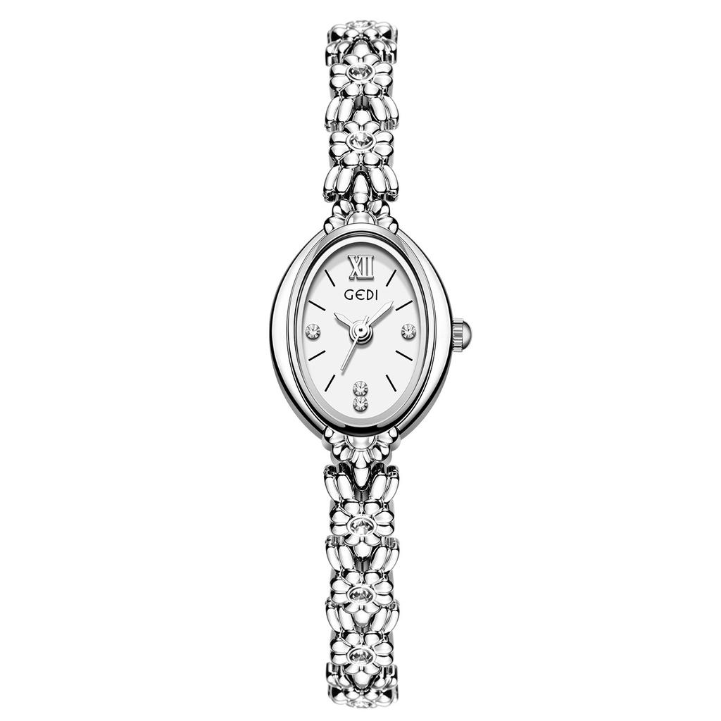 Diamond-Encrusted High-Value Women'S Watch Women'S Bracelet Watch Light Luxury Retro Fashion Exquisite Small Niche Women'S Watch