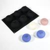 Silicone Baking Mold 6-Cavity Heat Resistant Bakeware Silicone Cake Molds Baking Tools for Chocolate Cookie Dessert Ice Cream