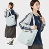Lee Simple Casual Underarm Bag Large Capacity Tote Bag Denim Commuter Tote Shoulder Bag Unisex Couple Unisex tote Black Denim-Blue Khaki LE230069M