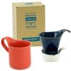 ZEROJAPAN Geschenk Kaffee-Dripper L Kaffeetasse Karotte Set & (mit Tablett) DMZ-16 JB/CA