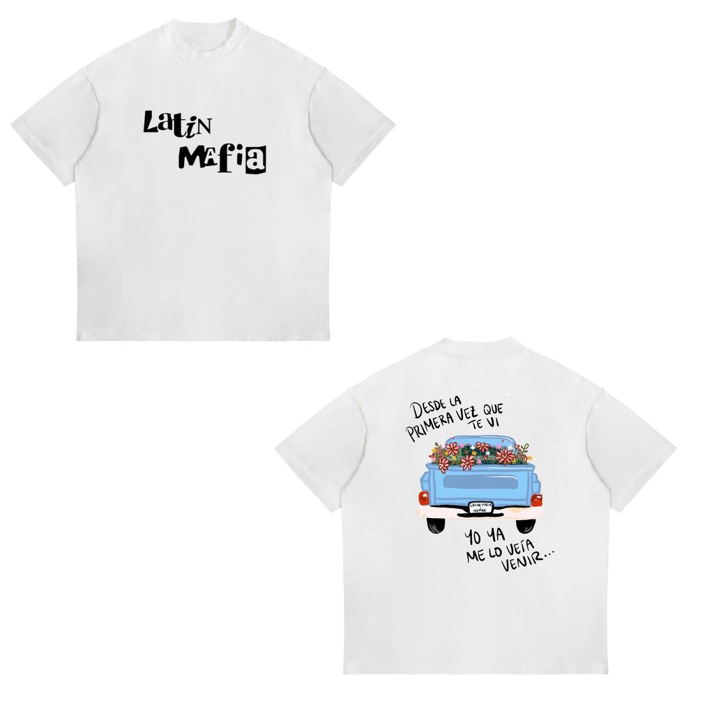Latin Mafia No Me Siento Mal Graphic Print Tshirt Unisex Women Casual 100 Cotton Oversized T Shirts Summer ONeck Fashion T Shirt