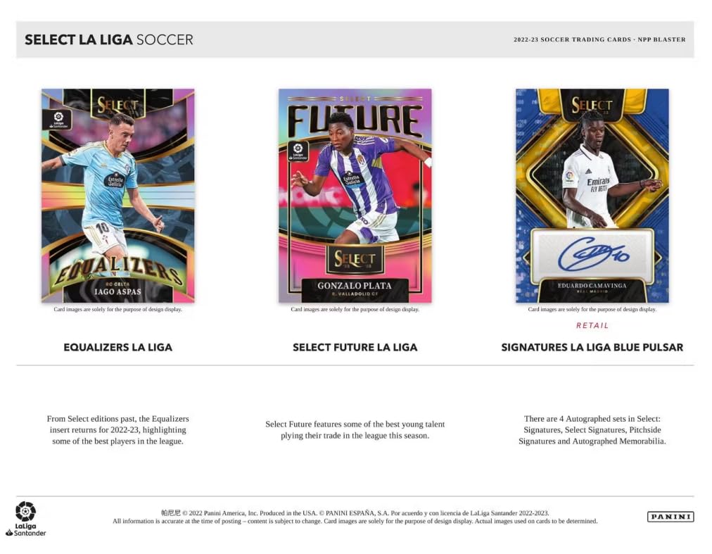 202223 Panini Select La Liga Soccer 6 Pack Blaster Box [Item]