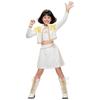 Nouveau costume de cosplay de chasseuse de sorcières pour filles vêtements imprimés assortis pour enfants