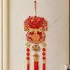 Red New Year Gold Hanging Ornament Luck Large Fu Character Door Hanging Spring Festival Decorations Props