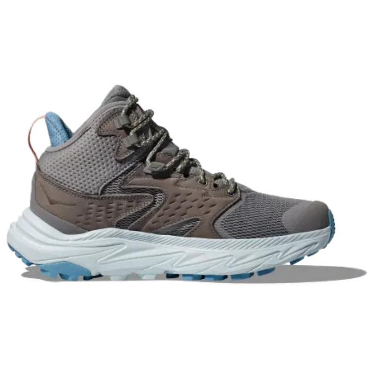 Hoka One One Anacapa 2 Gore-Tex Comfortable Shock Absorbing Durable Mid-Top Hiking Shoes Men Hiking Shoes Gray 1141633-ATRL
