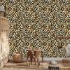 Animal Skin Wallpaper Brown, Ochre and Beige for Living Room and Bedroom 50x1000