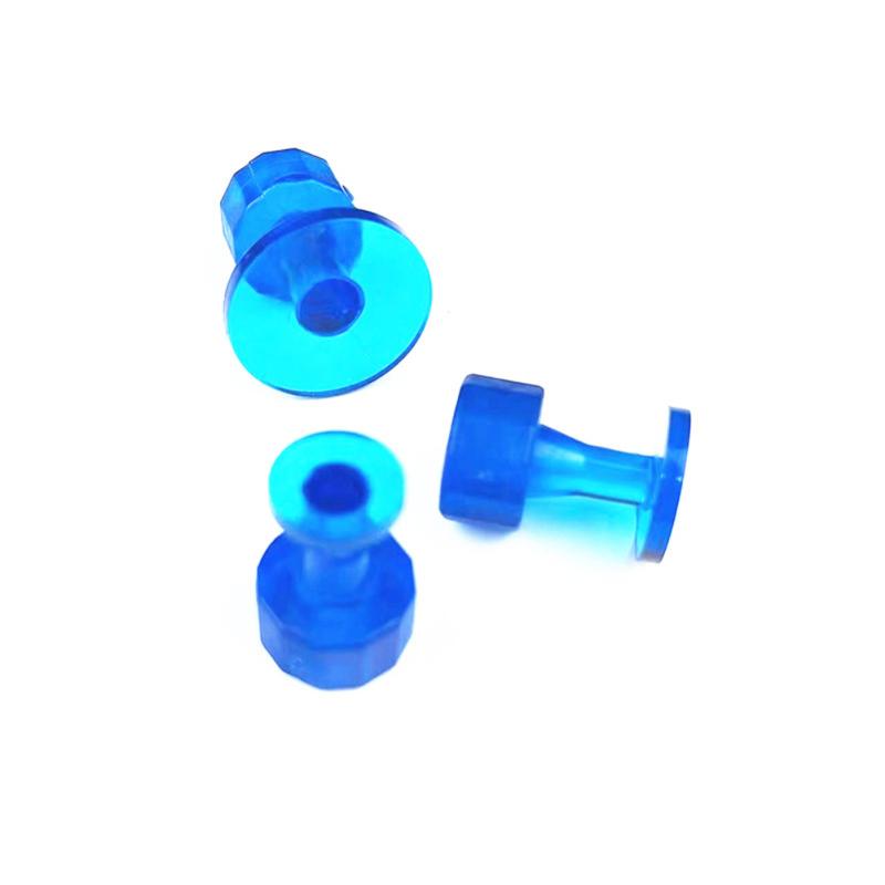 9pcs Car Pit Puller Pulling Tabs Transparent Gasket Dent Repair Hail Dent Removal Tools Paintless